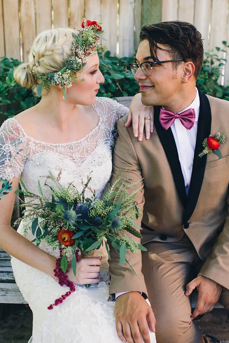 Our offbeat wedding at a glance: