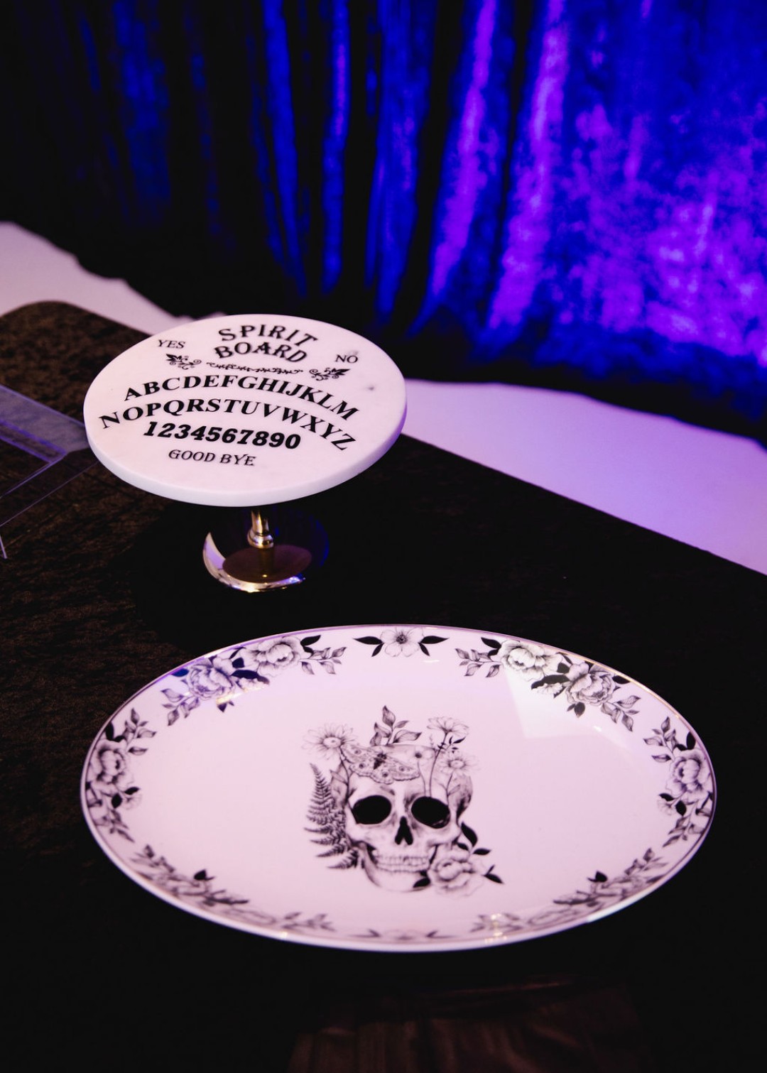 Our Gothic full moon wedding at a glance: