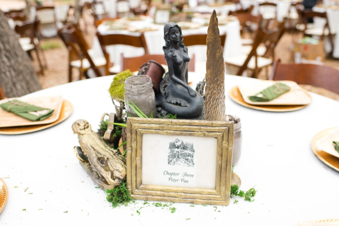 Check out these DIY fairy tale wedding table settings and details!