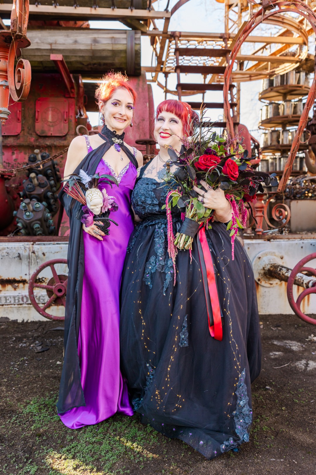 Forevertron wedding at the Evermor Sculpture Park Gallery