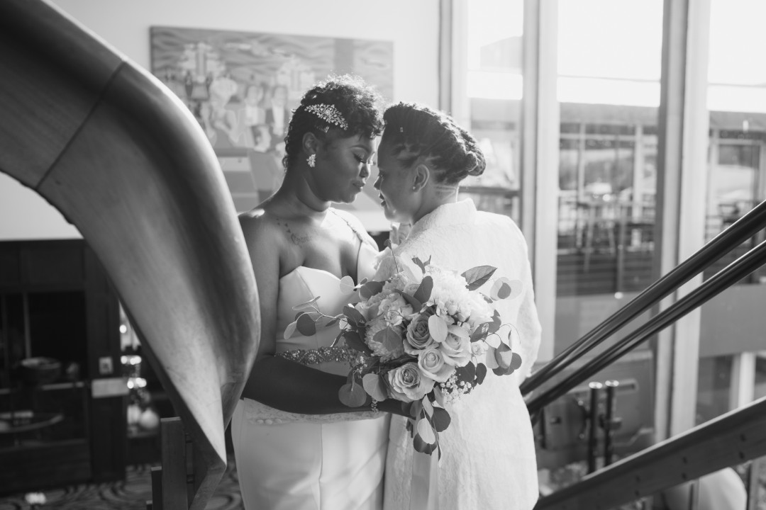 An Elegant Wedding Celebrating Black Lesbian Love