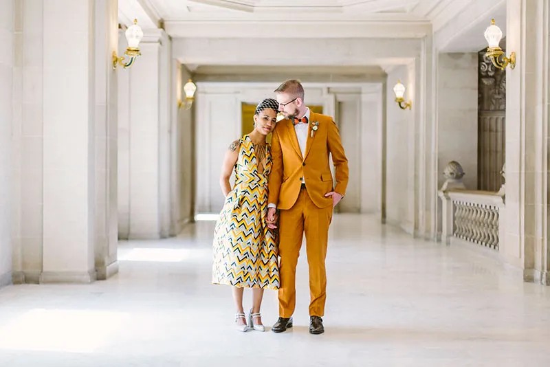 Our offbeat wedding at a glance: