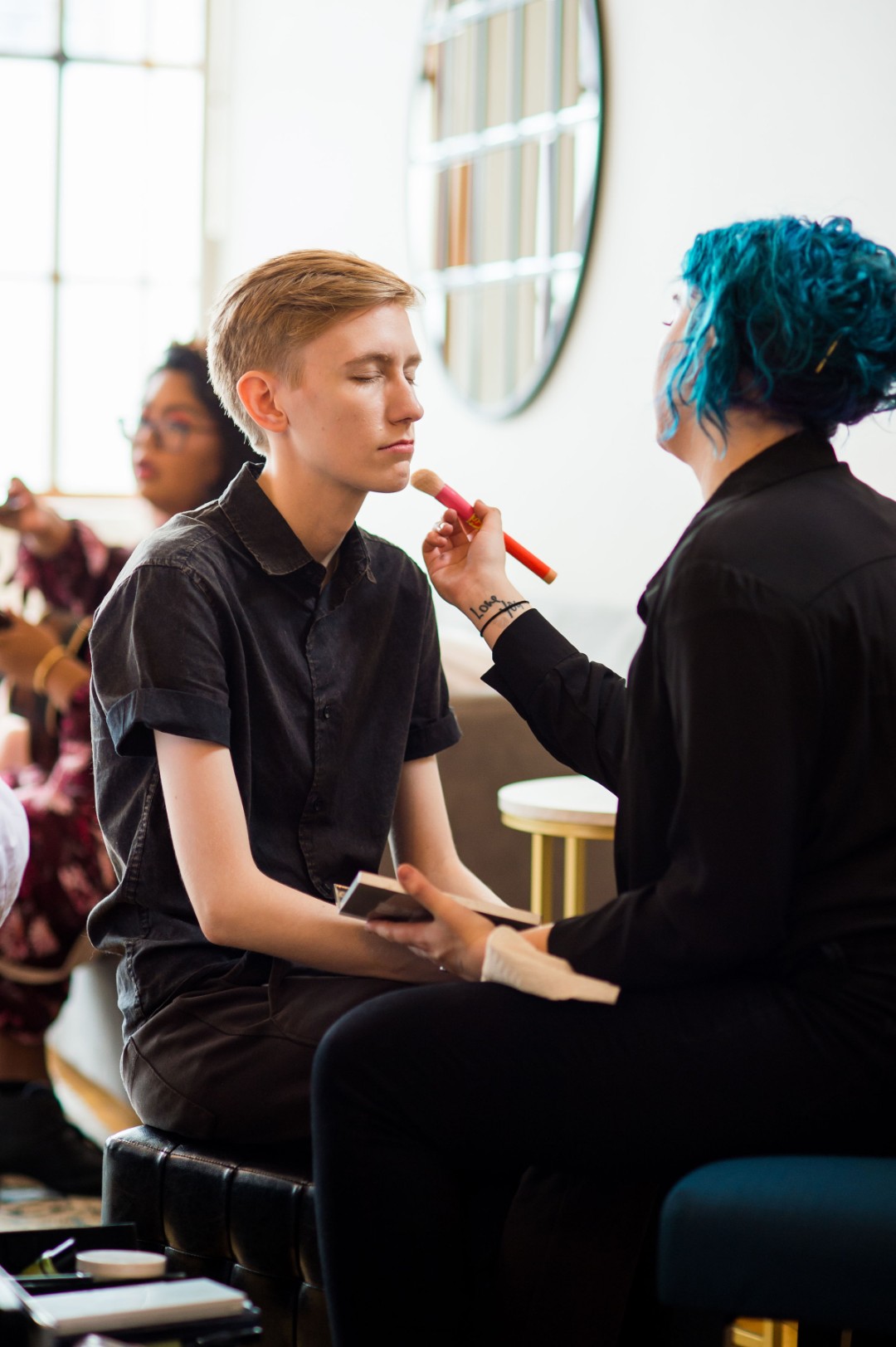 We adore how the two of them got ready together.