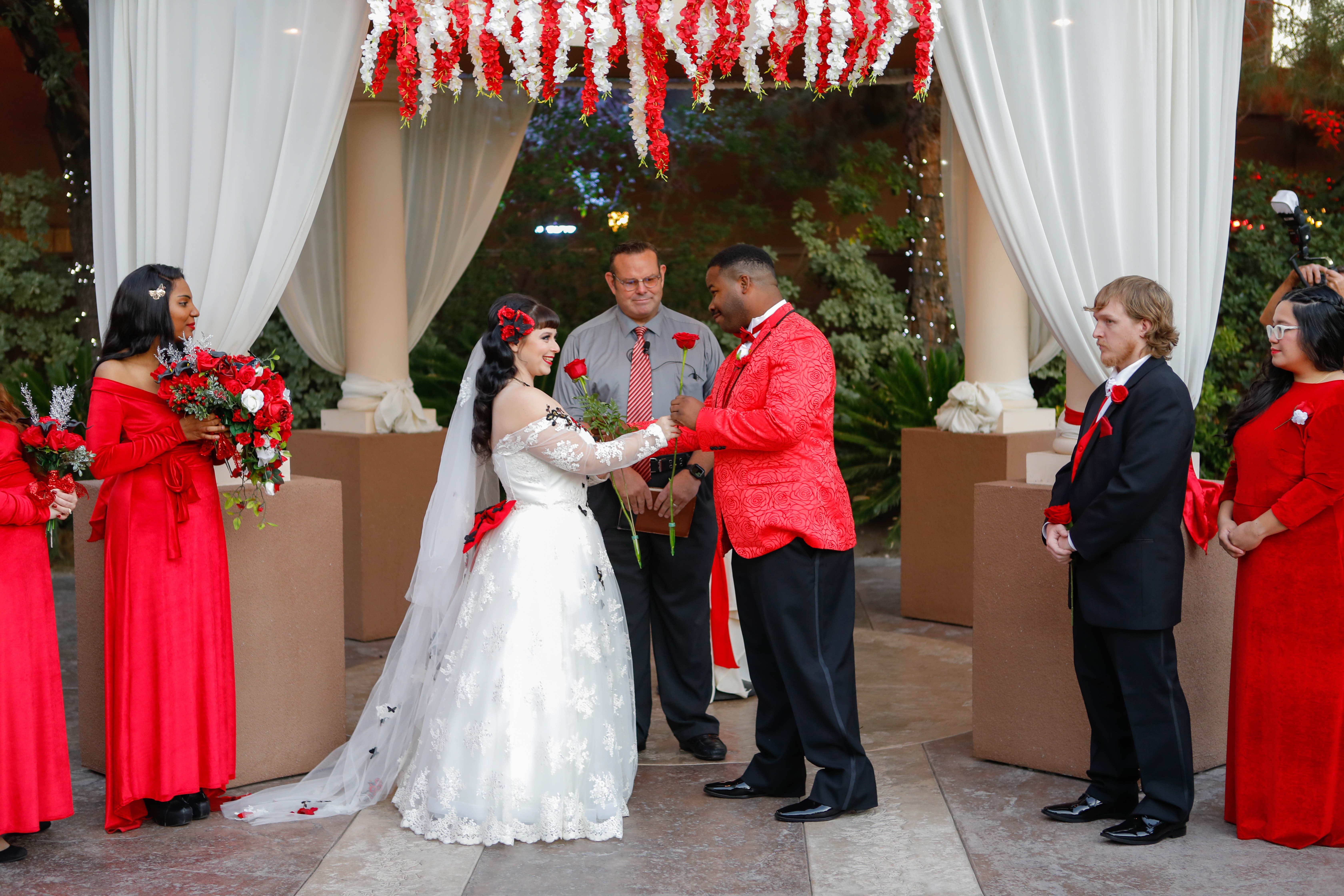 Tell us about your Las Vegas wedding ceremony: