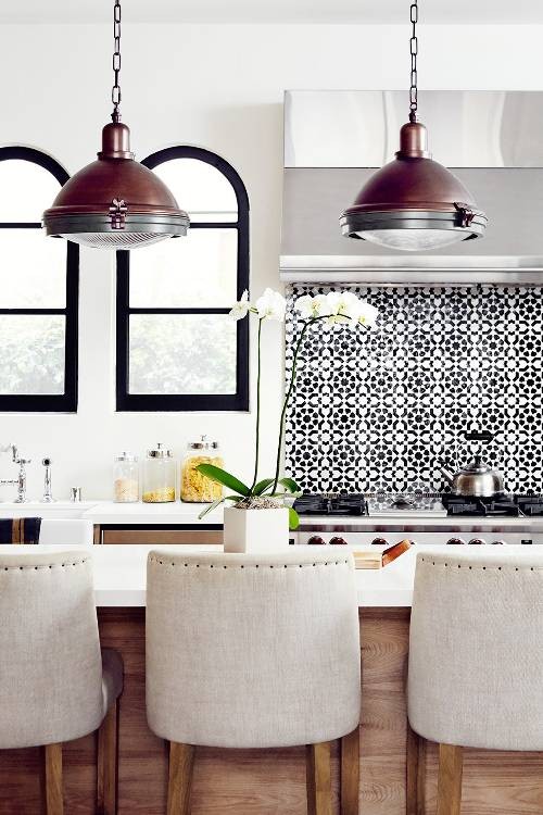 Statement Backsplash