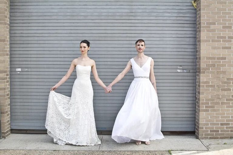 This Gender Fluid Wedding Dress Photo Shoot Gives Zero Fucks About The Gender Binary