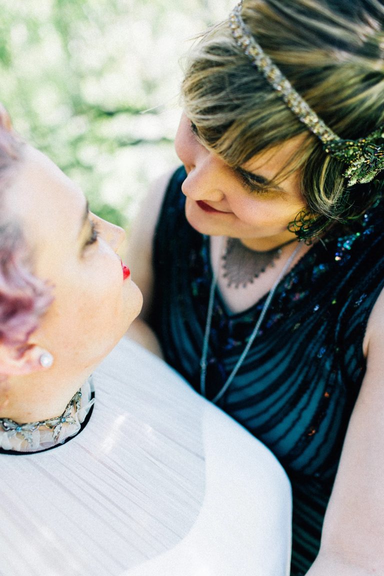 A Quirky Time Travel Transgender Lesbian Wedding