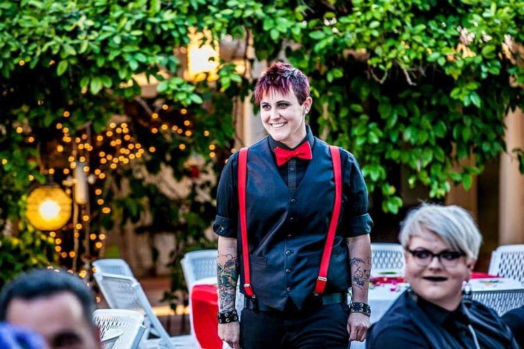 Our rockabilly lesbian wedding at a glance: