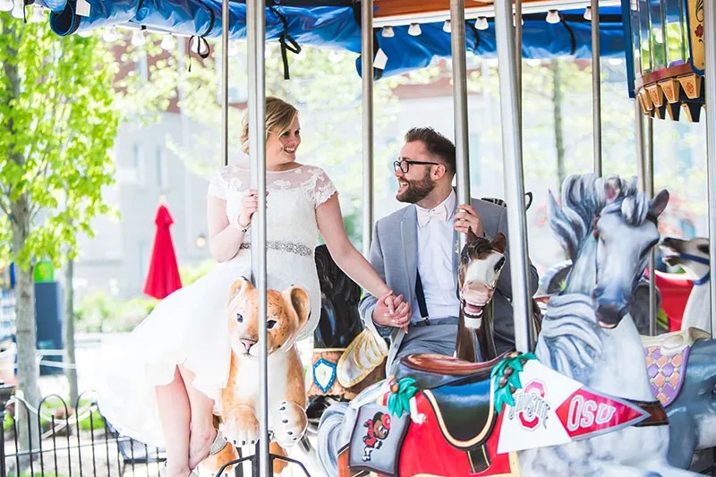 Our offbeat wedding at a glance: